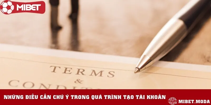 Cần chú ý những gì khi thiết lập tài khoản cược trực tuyến